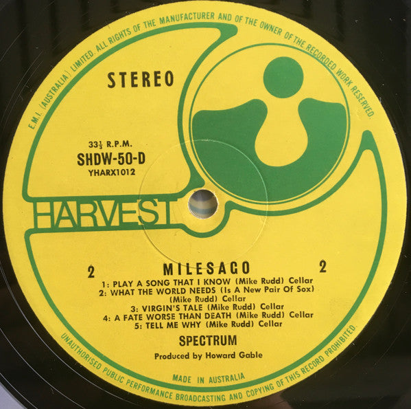Spectrum – Milesago (2xLP) LP vinyl record, image 5 of 7