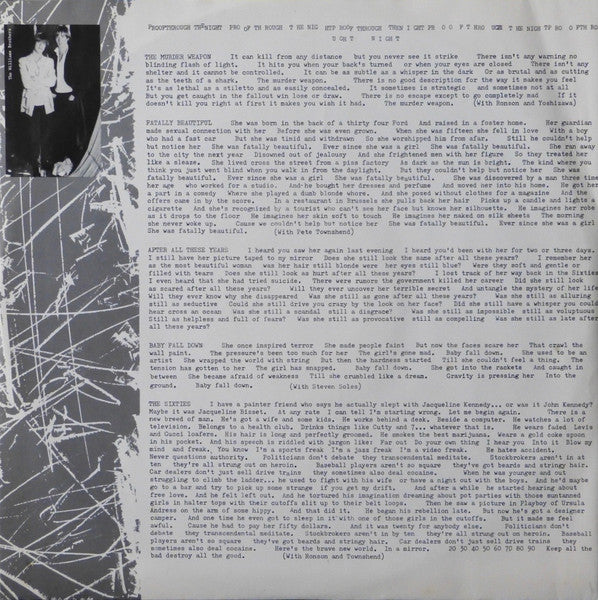 T-Bone Burnett – Proof Through The Night LP vinyl record, image 3 of 6