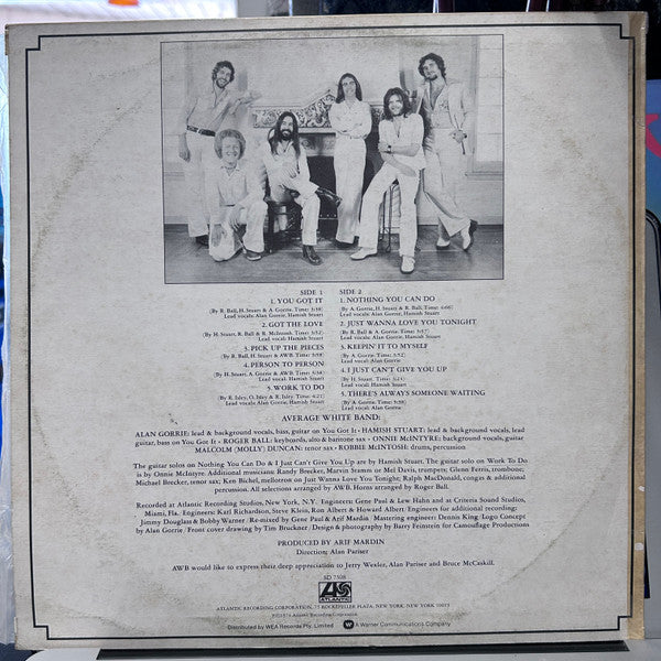 Average White Band – AWB LP vinyl record, image 2 of 4