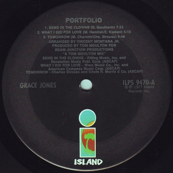 Grace Jones – Portfolio LP vinyl record, image 3 of 5