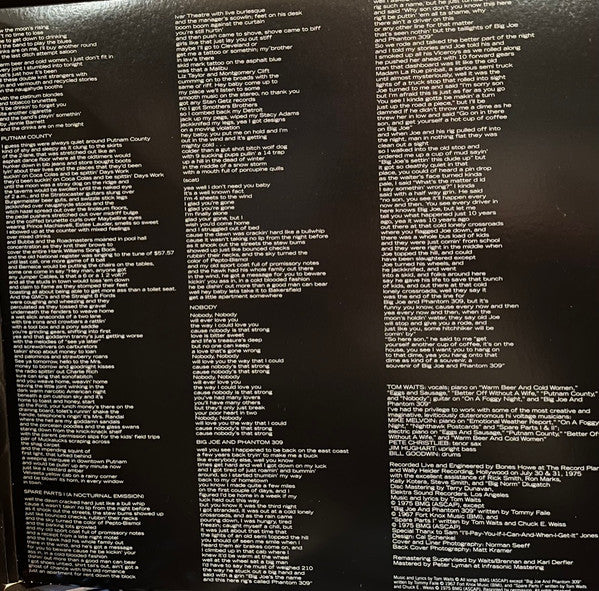 Tom Waits – Nighthawks At The Diner (2xLP) LP vinyl record, image 3 of 8