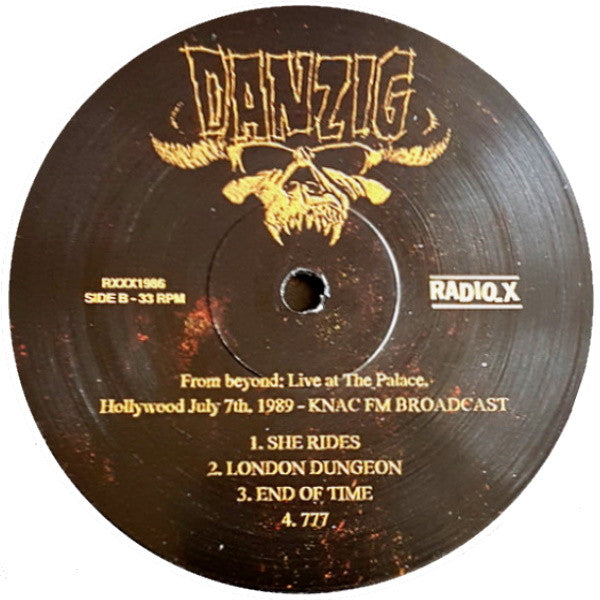 Danzig – From Beyond: Live At The Palace, Hollywood July 7th, 1989 - KNAC FM Broadcast (2xLP) LP vinyl record, image 4 of 7
