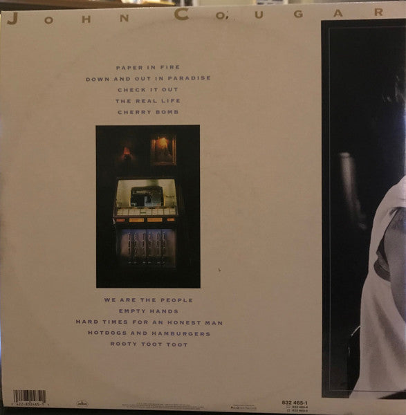 John Cougar Mellencamp – The Lonesome Jubilee LP vinyl record, image 2 of 4