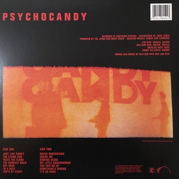 The Jesus And Mary Chain – Psychocandy LP vinyl record, image 2 of 7