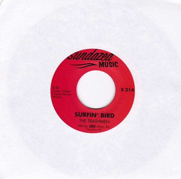 The Trashmen – Surfin' Bird 7" vinyl record, image 3 of 4