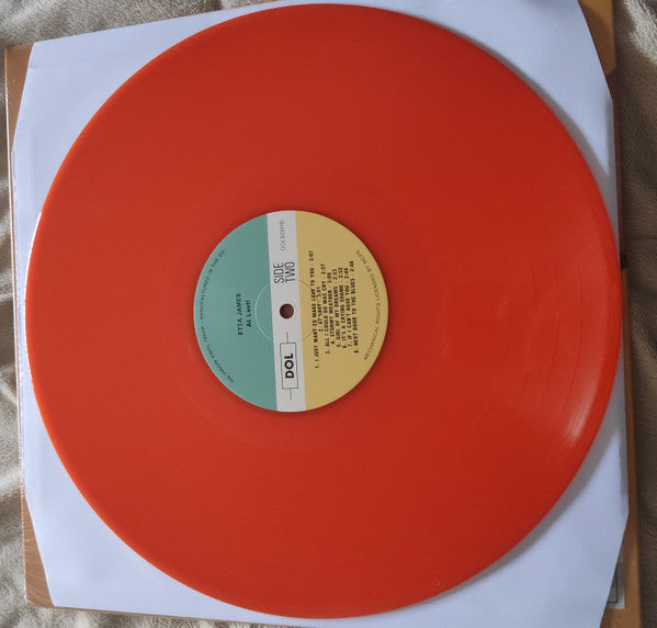 Etta James – At Last! LP vinyl record, image 4 of 4