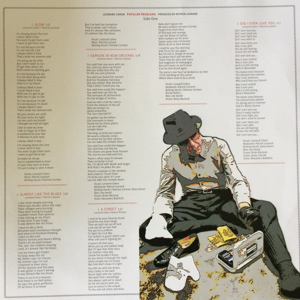 Leonard Cohen – Popular Problems LP vinyl record, image 7 of 7