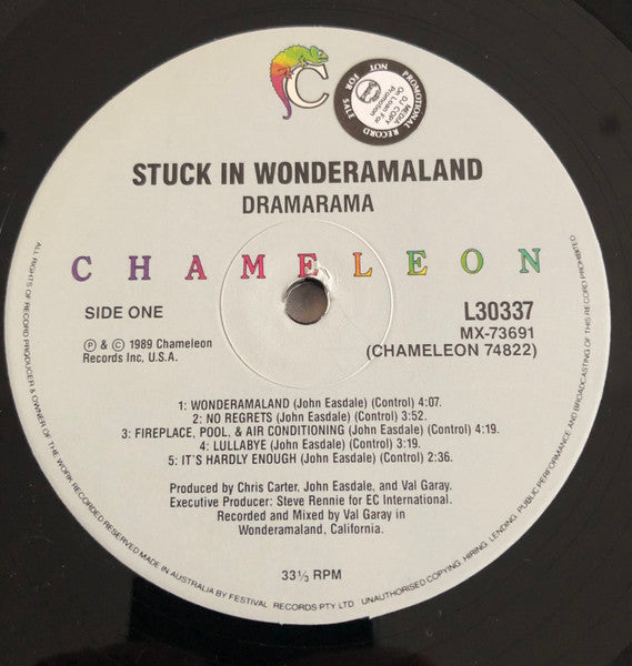 Dramarama – Stuck In Wonderamaland LP vinyl record, image 3 of 3