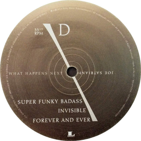 Joe Satriani – What Happens Next (2xLP) LP vinyl record, image 6 of 9