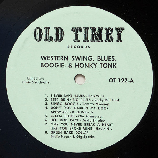 Various – Western Swing, Blues, Boogie And Honky Tonk Volume 7 - The 1940’s & ’50’s LP vinyl record, image 3 of 4