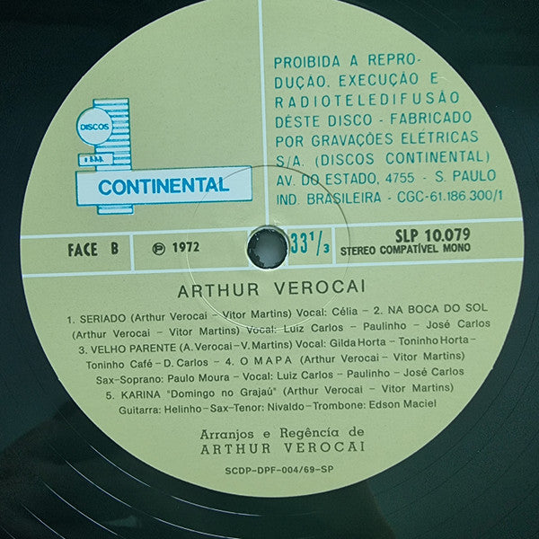 Arthur Verocai – Arthur Verocai LP vinyl record, image 6 of 6