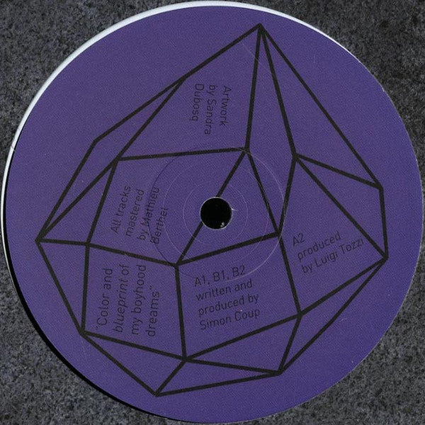 Birth Of Frequency – Blue EP 12" vinyl record, image 2 of 3