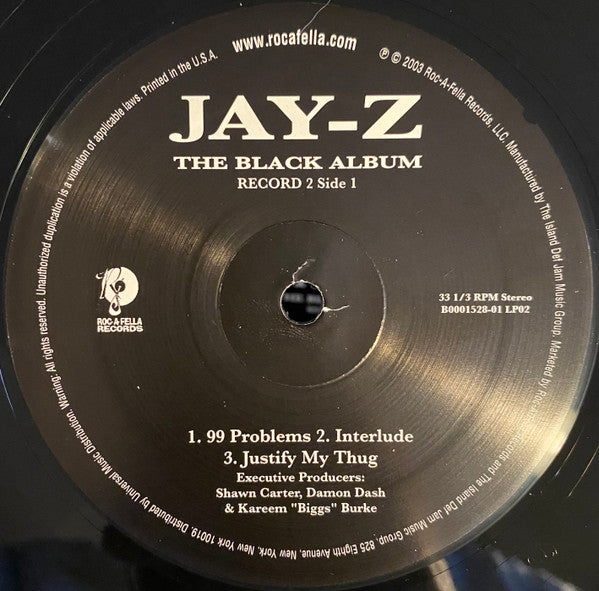Jay-Z – The Black Album (2xLP) LP vinyl record, image 8 of 9