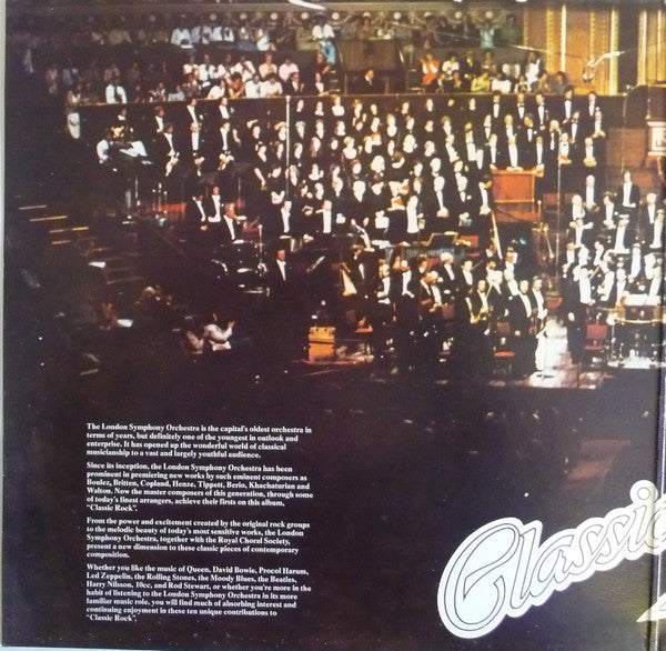 London Symphony Orchestra, The Royal Choral Society – Classic Rock LP vinyl record, image 3 of 7