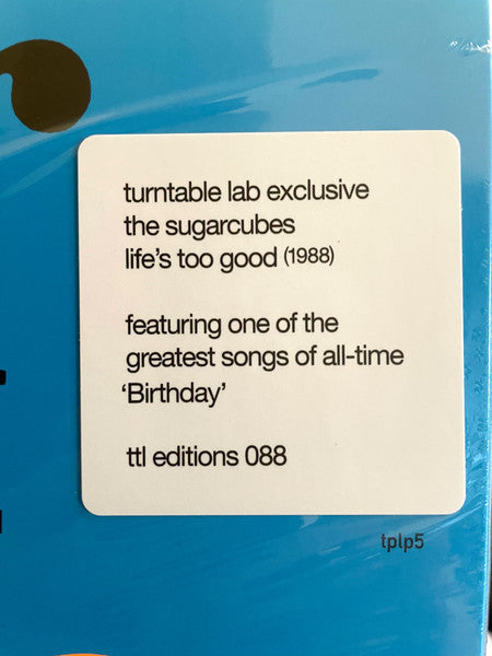 The Sugarcubes – Life's Too Good LP vinyl record, image 2 of 2