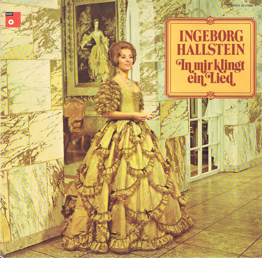 Ingeborg Hallstein – In Mir Klingt Ein Lied LP vinyl record, image 1 of 4