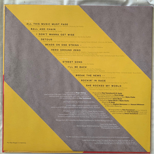 The Who – Who LP vinyl record, image 5 of 7