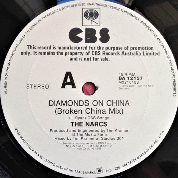 The Narcs – Diamonds On China 12" vinyl record, image 4 of 5