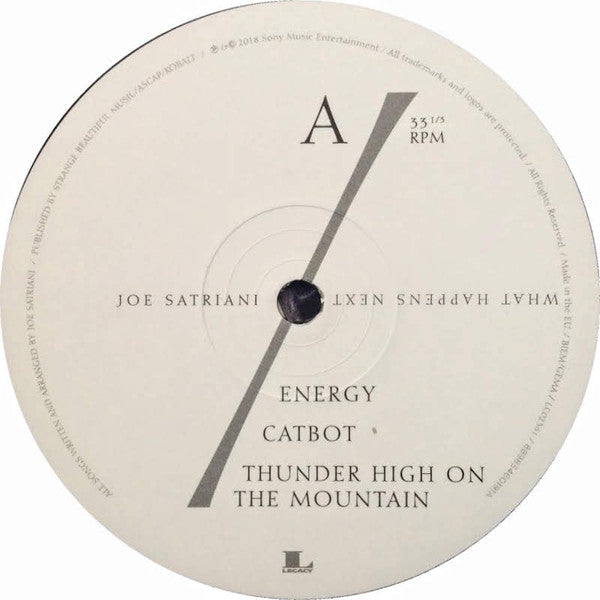 Joe Satriani – What Happens Next (2xLP) LP vinyl record, image 3 of 9