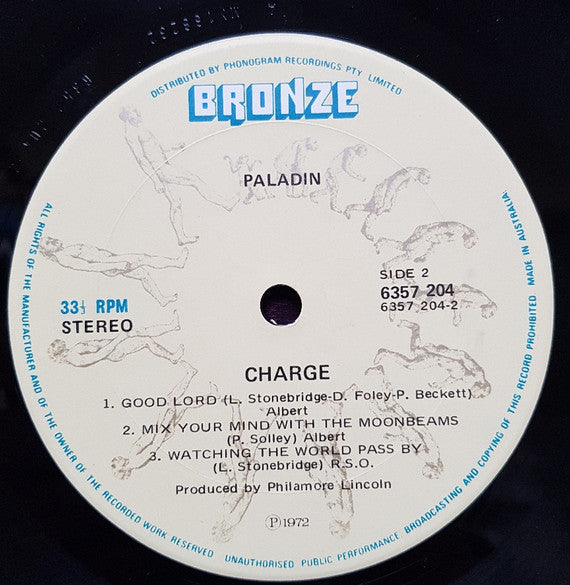 Paladin – Charge! LP vinyl record, image 3 of 3