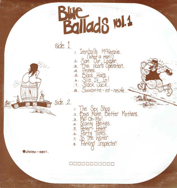 Argus Tuft – Blue Ballads Vol.1 LP vinyl record, image 2 of 4
