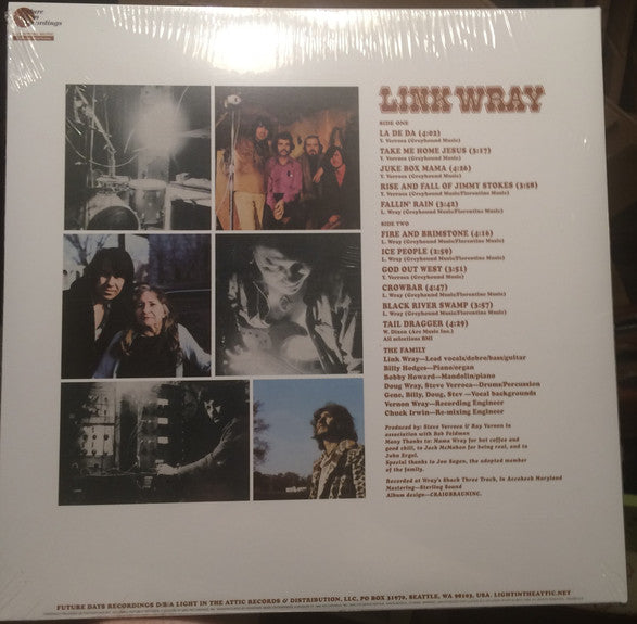 Link Wray – Link Wray LP vinyl record, image 4 of 10