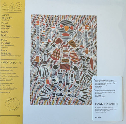 Australian Art Orchestra – Hand to Earth LP vinyl record, image 1 of 4