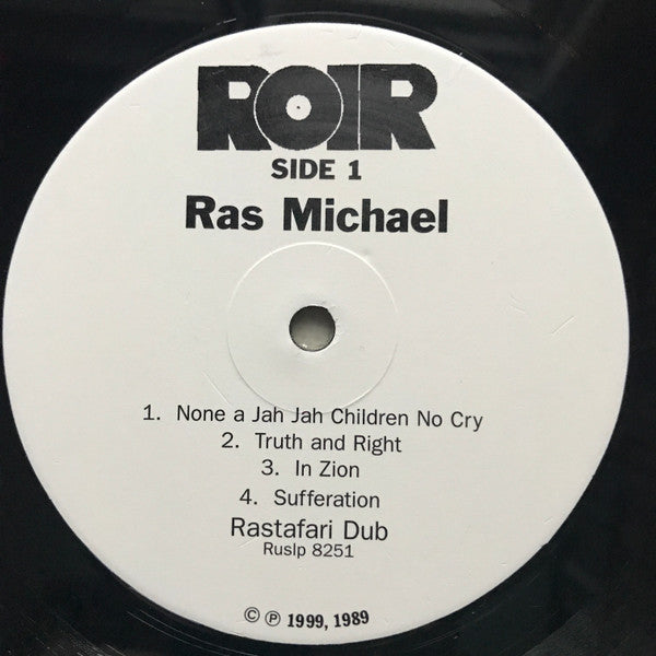 Ras Michael & The Sons Of Negus – Rastafari Dub LP vinyl record, image 3 of 5