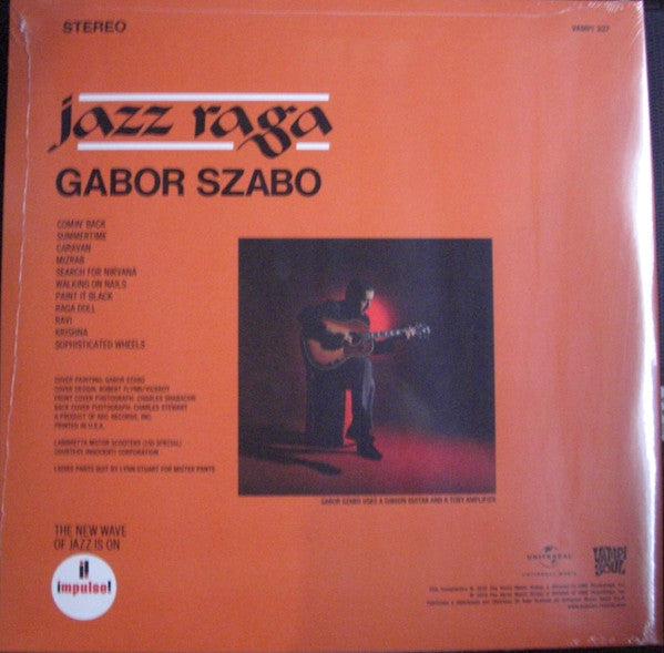 Gabor Szabo – Jazz Raga LP vinyl record, image 2 of 3
