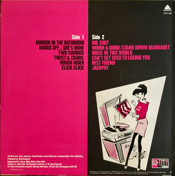 The Beat – I Just Can't Stop It (VG/VG) LP, ZA 1980 | Dutch Vinyl
