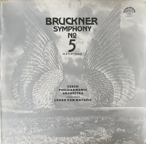 Anton Bruckner, The Czech Philharmonic Orchestra, Lovro Von Matacic – Symphony No 5 In B Flat Major (2xLP)