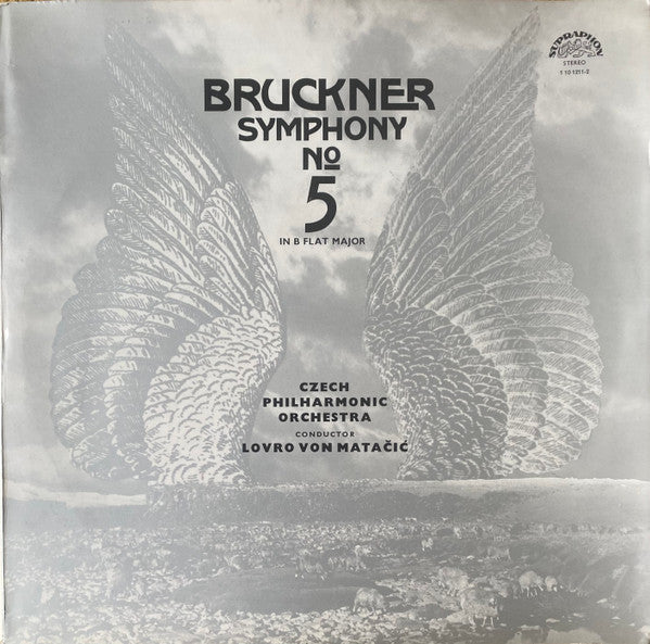 Anton Bruckner, The Czech Philharmonic Orchestra, Lovro Von Matacic – Symphony No 5 In B Flat Major (2xLP)