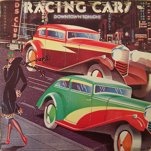 Racing Cars – Downtown Tonight LP vinyl record, image 1 of 2
