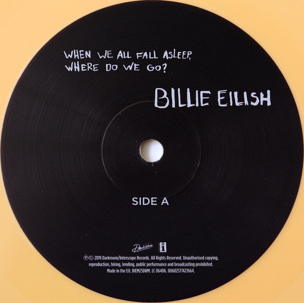 Billie Eilish – When We All Fall Asleep, Where Do We Go? LP vinyl record, image 5 of 10