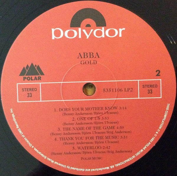ABBA – Gold (Greatest Hits) (2xLP) LP vinyl record, image 6 of 10