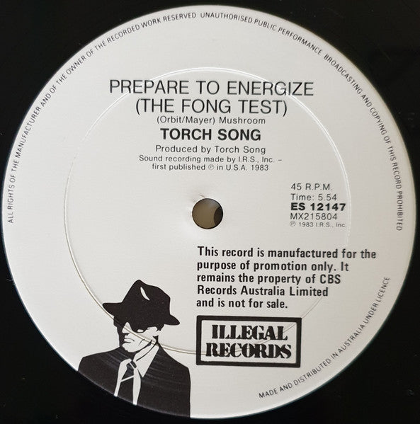 Torch Song – Prepare To Energize 12" vinyl record, image 4 of 4