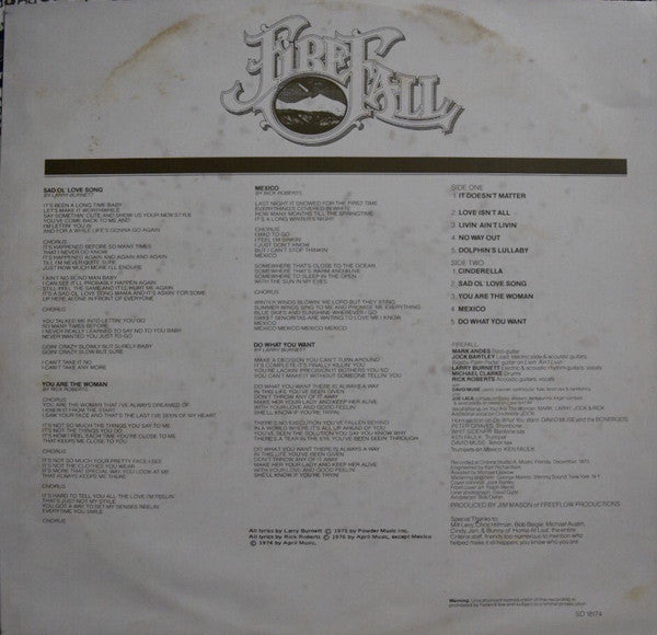 Firefall – Firefall LP vinyl record, image 4 of 6