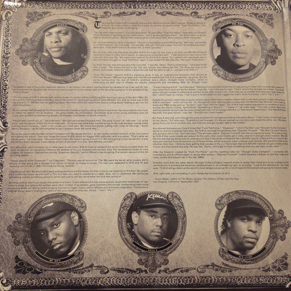 N.W.A. – Straight Outta Compton (2xLP) LP vinyl record, image 5 of 10