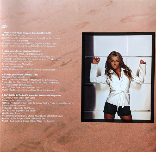 Britney Spears – Oops!...I Did It Again (Remixes And B-Sides) LP vinyl record, image 6 of 10