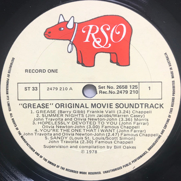 Various – Grease (The Original Soundtrack From The Motion Picture) (2xLP) LP vinyl record, image 5 of 10
