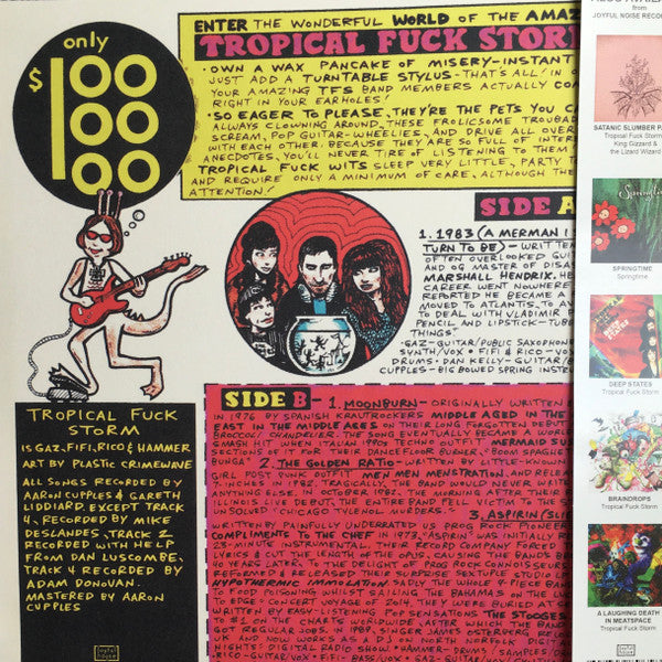 Tropical Fuck Storm – Submersive Behaviour LP vinyl record, image 2 of 6