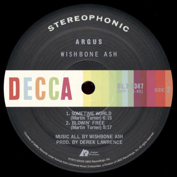 Wishbone Ash – Argus (2x12") LP vinyl record, image 6 of 10