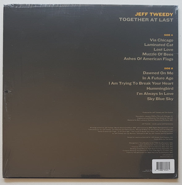 Jeff Tweedy – Together At Last (Loft Acoustic Session I) LP vinyl record, image 2 of 5