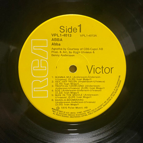 ABBA – ABBA LP vinyl record, image 4 of 4