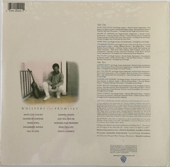 Earl Klugh – Whispers And Promises LP vinyl record, image 2 of 2