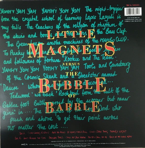 Transvision Vamp – Little Magnets Versus The Bubble Of Babble LP vinyl record, image 2 of 7