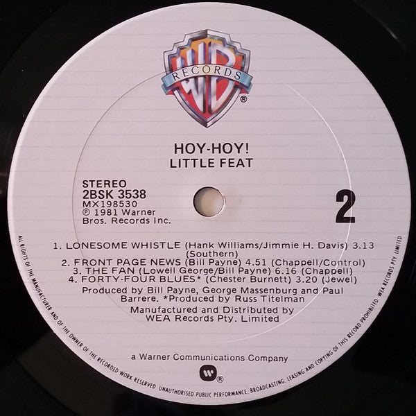 Little Feat – Hoy-Hoy! (2xLP) LP vinyl record, image 6 of 10