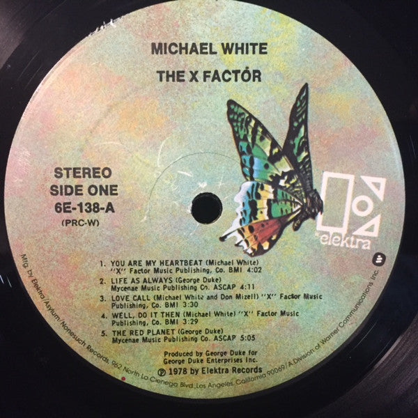 Michael White – The X Factor LP vinyl record, image 3 of 4
