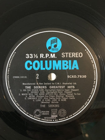 The Seekers – Greatest Hits LP vinyl record, image 4 of 4