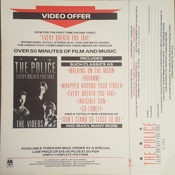 The Police – Every Breath You Take (The Singles) LP vinyl record, image 8 of 8